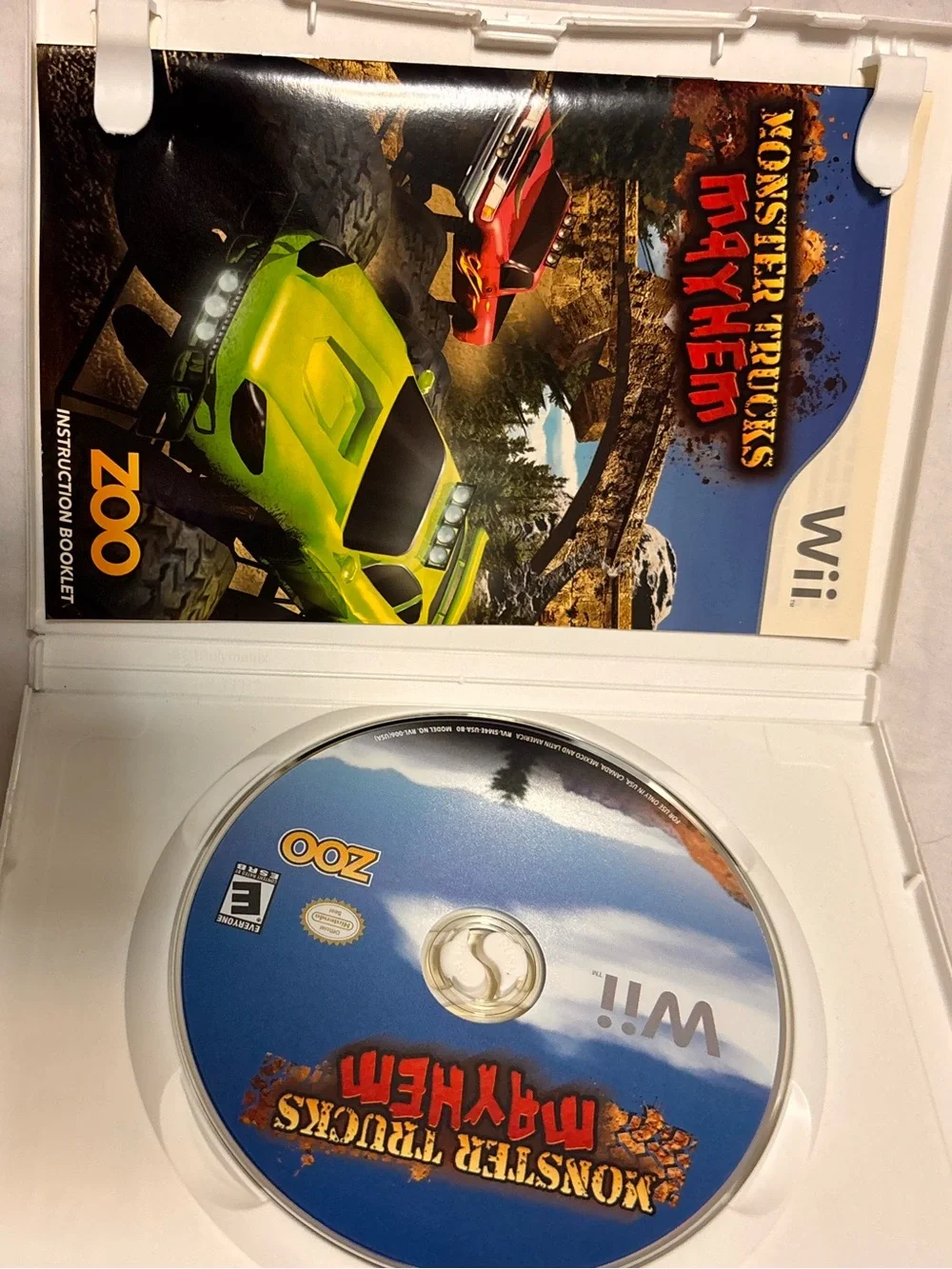 Nintendo Monster Trucks Mayhem - Green & Red Trucks